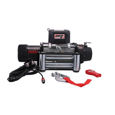 10000lb Capacity winch heavy duty CE approved 24v electric winch with wireless remote