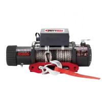 4x4 Off-road 9500lbs 12/24V Electric Car Winch with Synthetic Rope