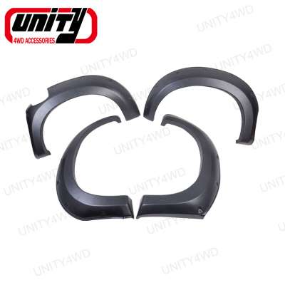 Hot sale  pocket style wheel arch ABS  fender flares for Dmax