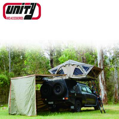 outdoor SUV customized 280g polyester-cotton car tent annex 4x4