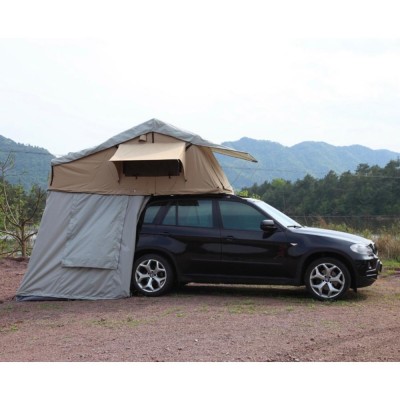 Customized 280g New material outdoor camping beige color or green color outdoor roof top tent