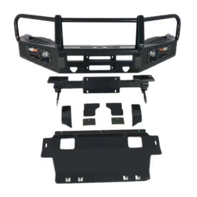 Wholesale Top Quality front bumper 4x4 offroad bull bar for hilux revo With Stone Guard