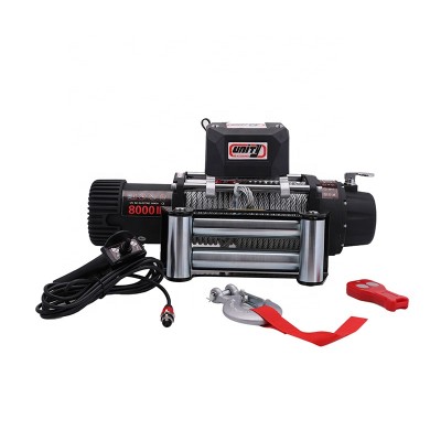 8000lbs capacity CE approved Car wireless remote control mini 12v electric winch